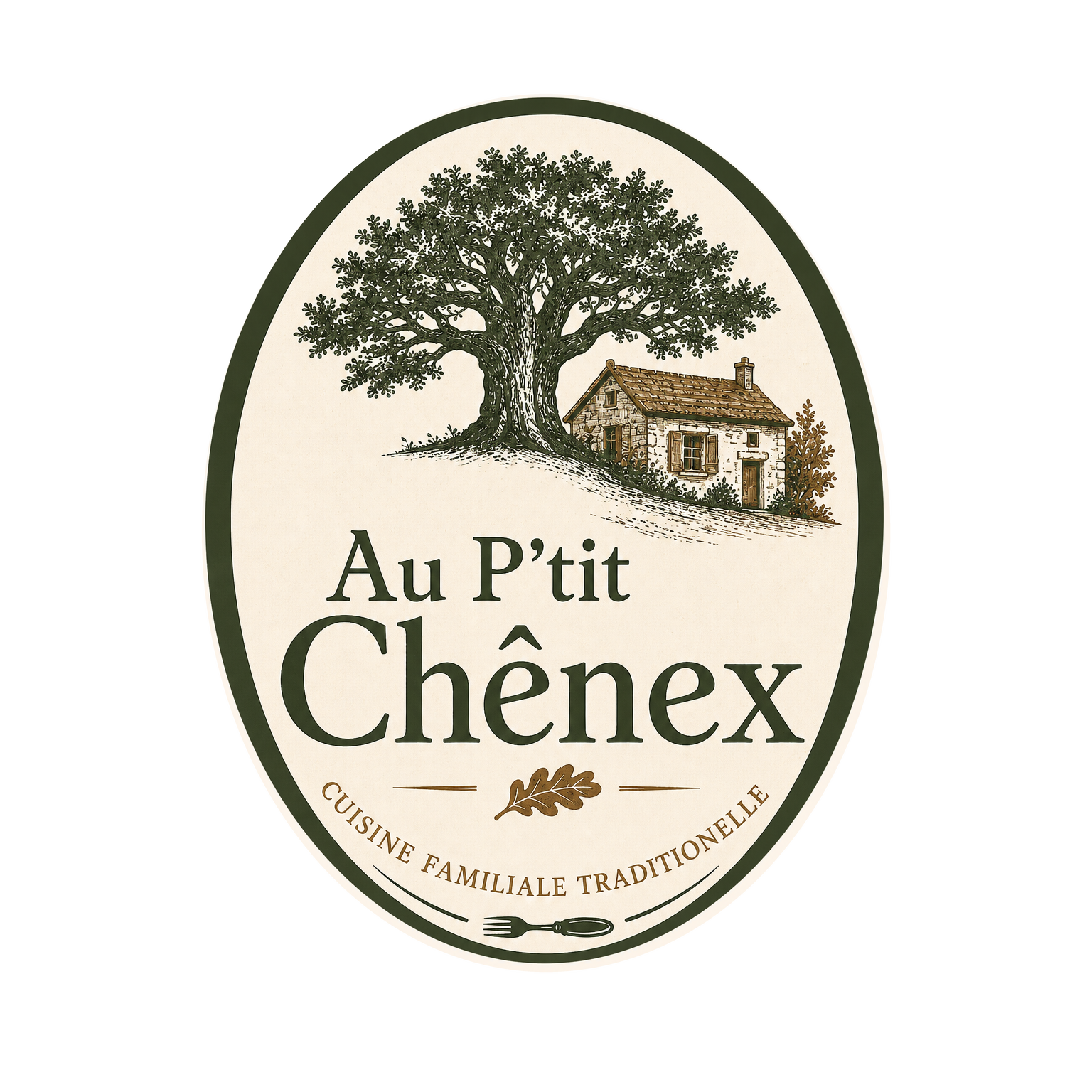 Logo Au P'tit Chênex